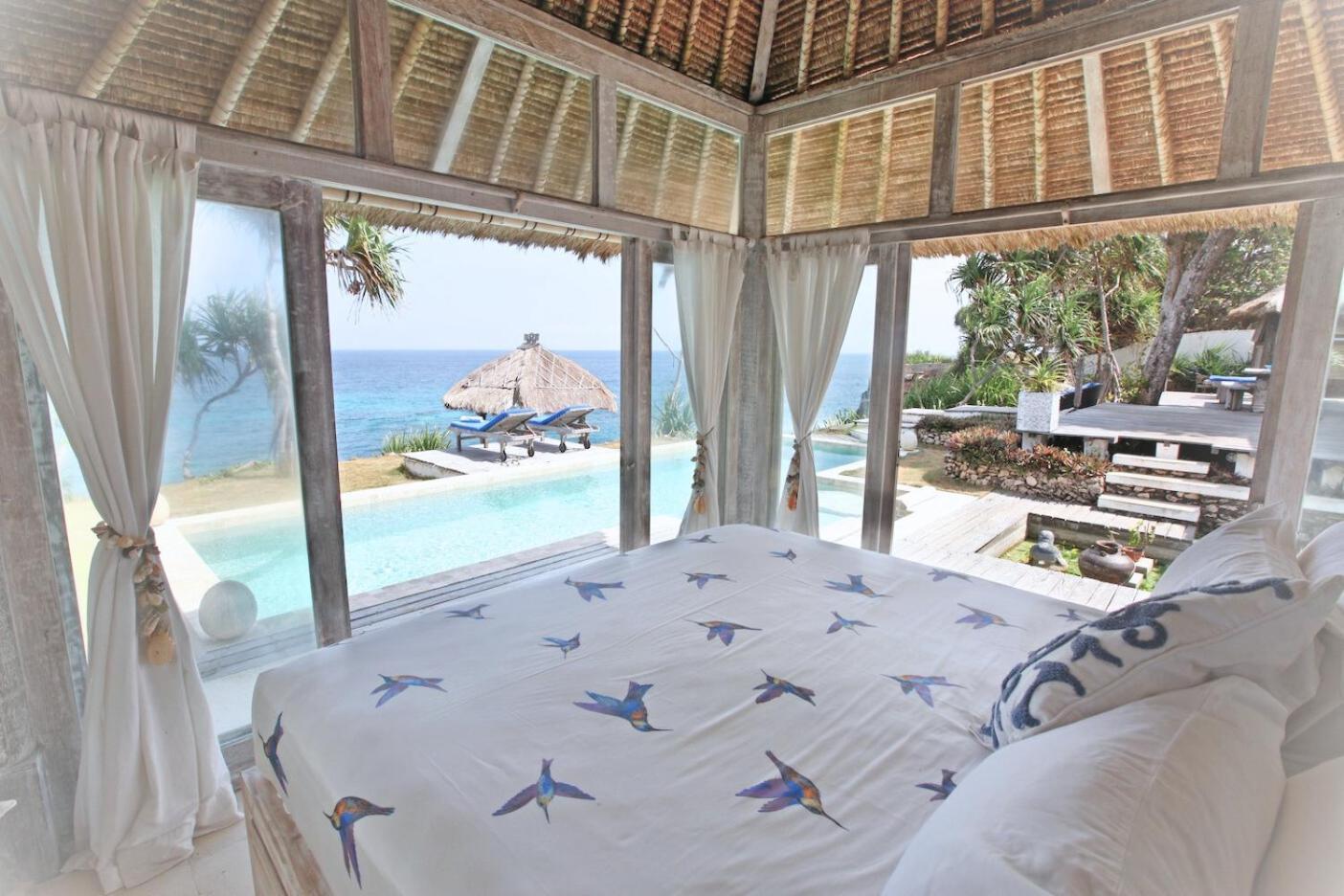 Villa Lumba Lumba - Oceanfront & Spectacular View! Lembongan Kültér fotó