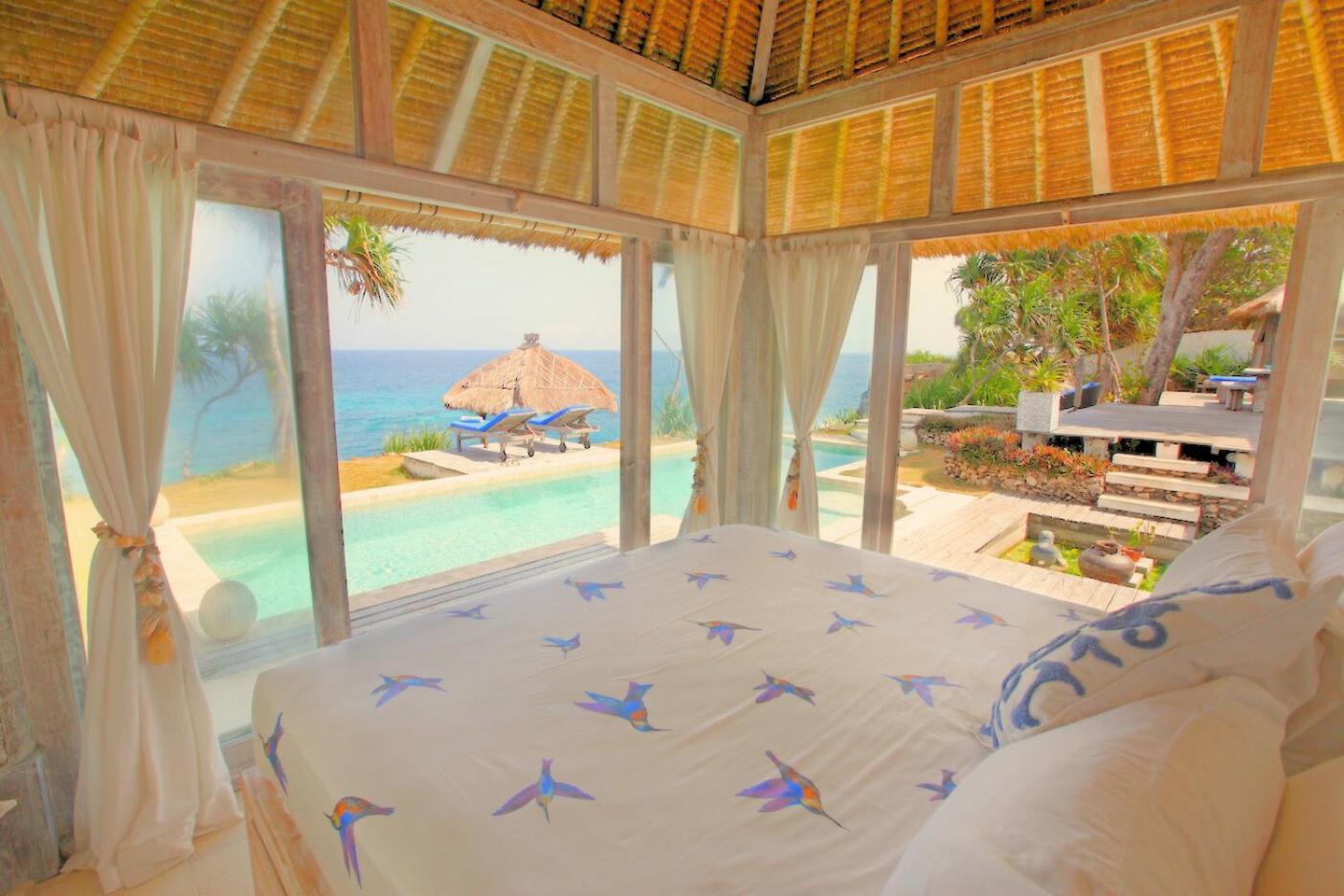 Villa Lumba Lumba - Oceanfront & Spectacular View! Lembongan Kültér fotó